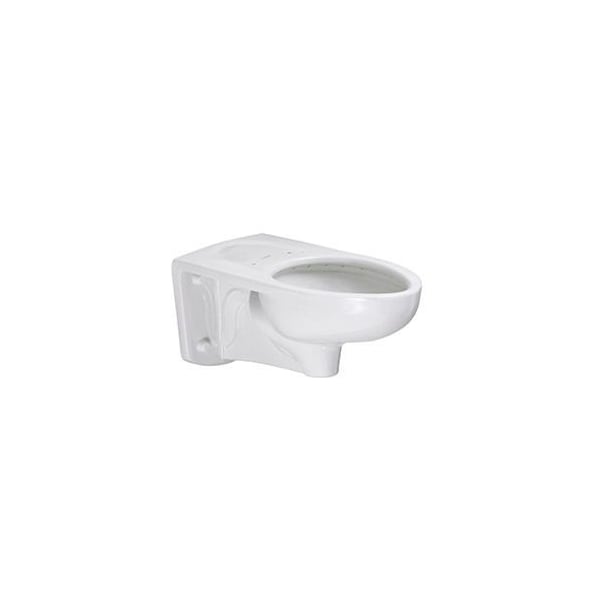 American Standard Low Flow 3353101.020 Elongated Flush Valve Toilet W/Everclean, 1.1 - 1.6 GPF